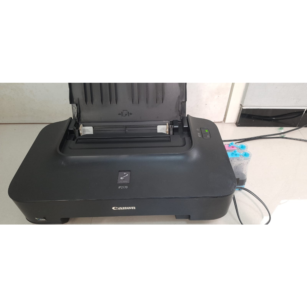 Printer ip2770 second print hitam putih plus modifikasi second 2 tabung siap pakai