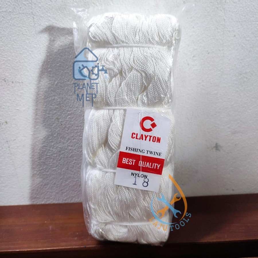 

CLAYTON Tali Nylon Kepang Putih