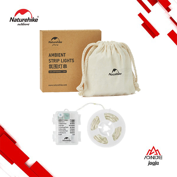 Naturehike CNH22DQ019 Camping String Lamp - Lampu Gantung Dekorasi