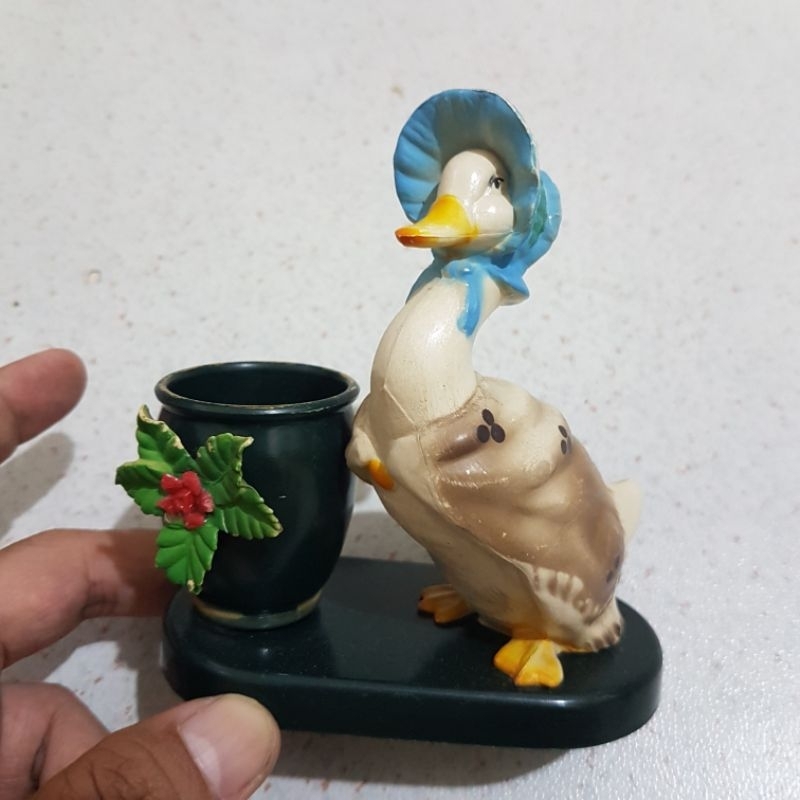 Wadah Pajangan Jadul Jemima Puddle Duck