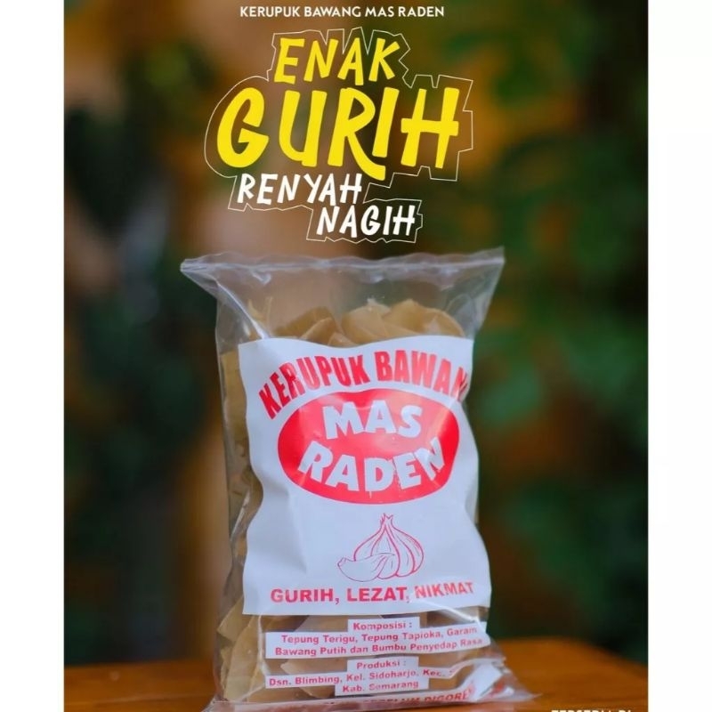 Kerupuk Bawang Mas Raden Semarang