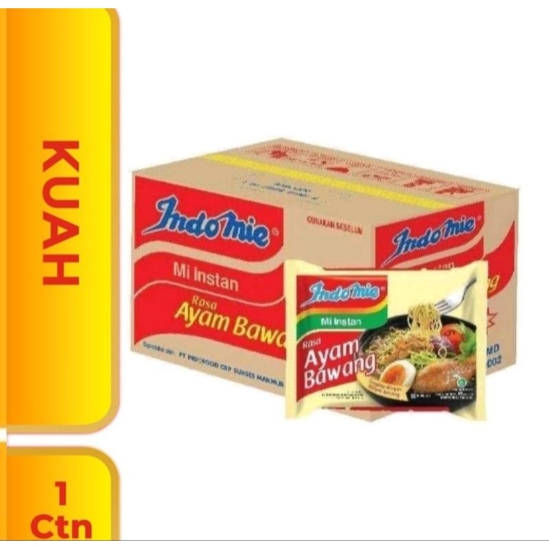 

INDOMIE AYAM BAWANG KARTONAN / 1 DUS