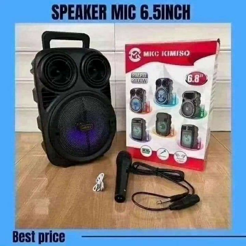 SPEAKER MIC 6,5INCH BRAIN POWER /KIMISO