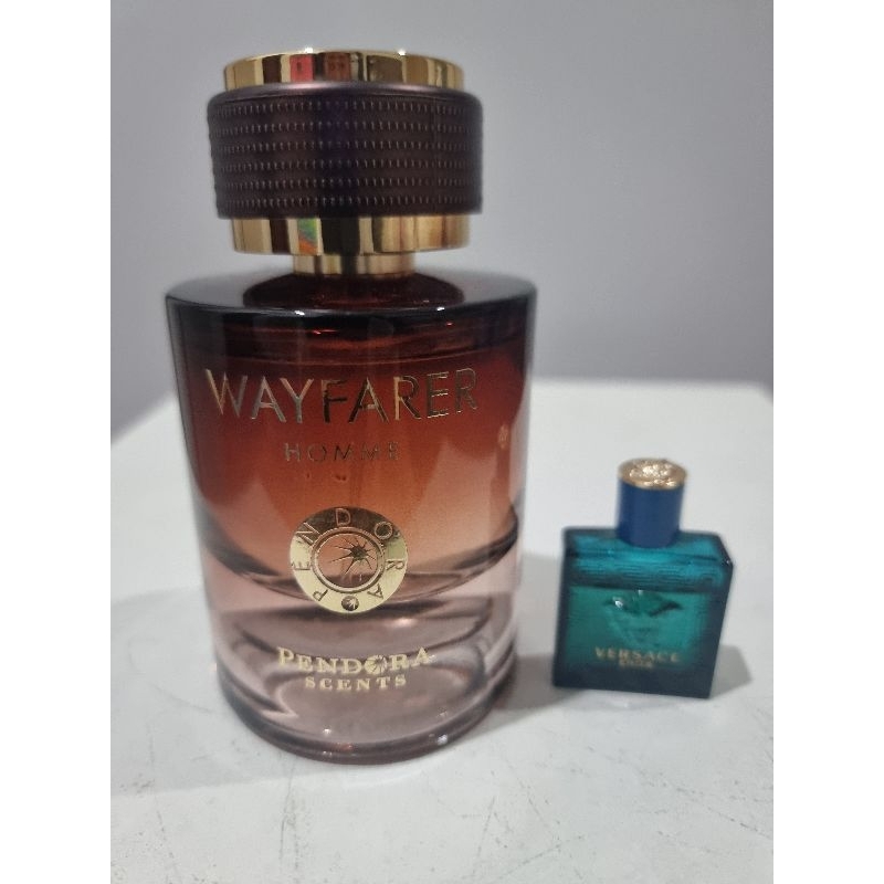 Preloved Pendora Wayfarer for Men EDP (no box) + bonus V Eros small size