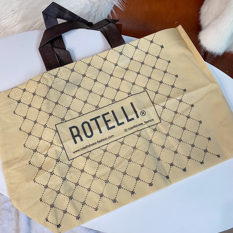Shopping Bag Rotelli Original Tas Belanja Ori Store Spunbond