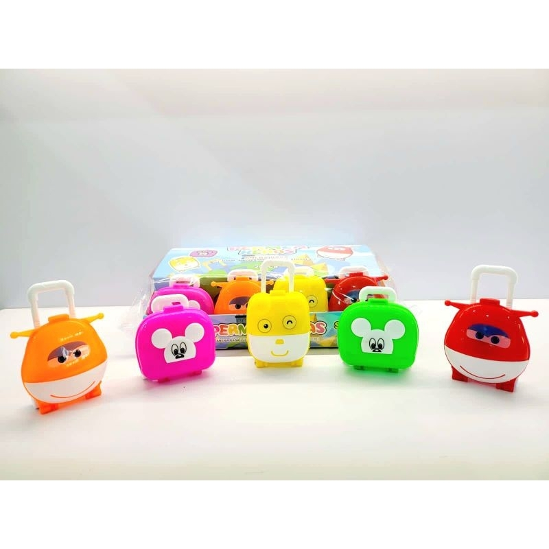 

Permen Cemilan Snack Koper Luggage New Baru Mainan Anak Murah (isi 20 pcs)