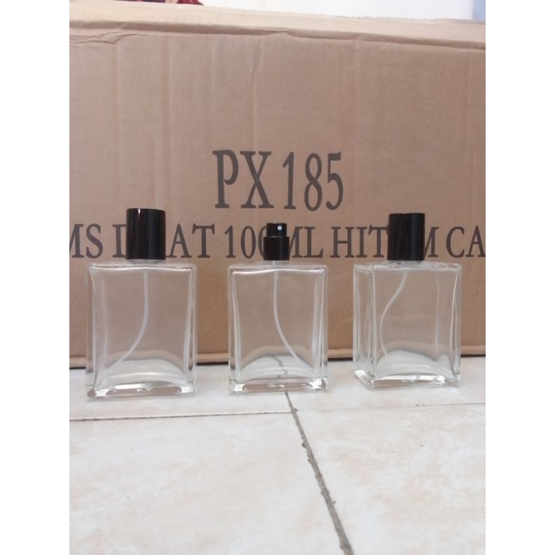 BOTOL PARFUM 100ml kosong kotak harga LUSINAN