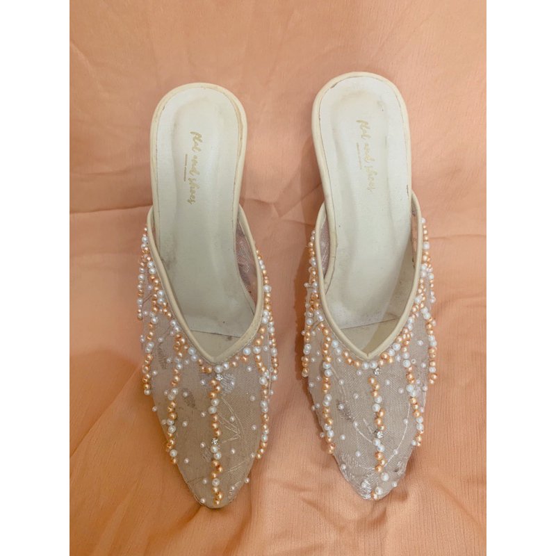 preloved sepatu wedding flat and Agoes