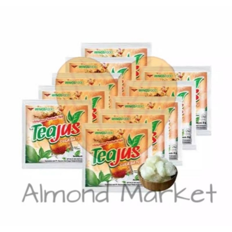

Tea Jus Gula Batu isi 6 x 10 Pcs