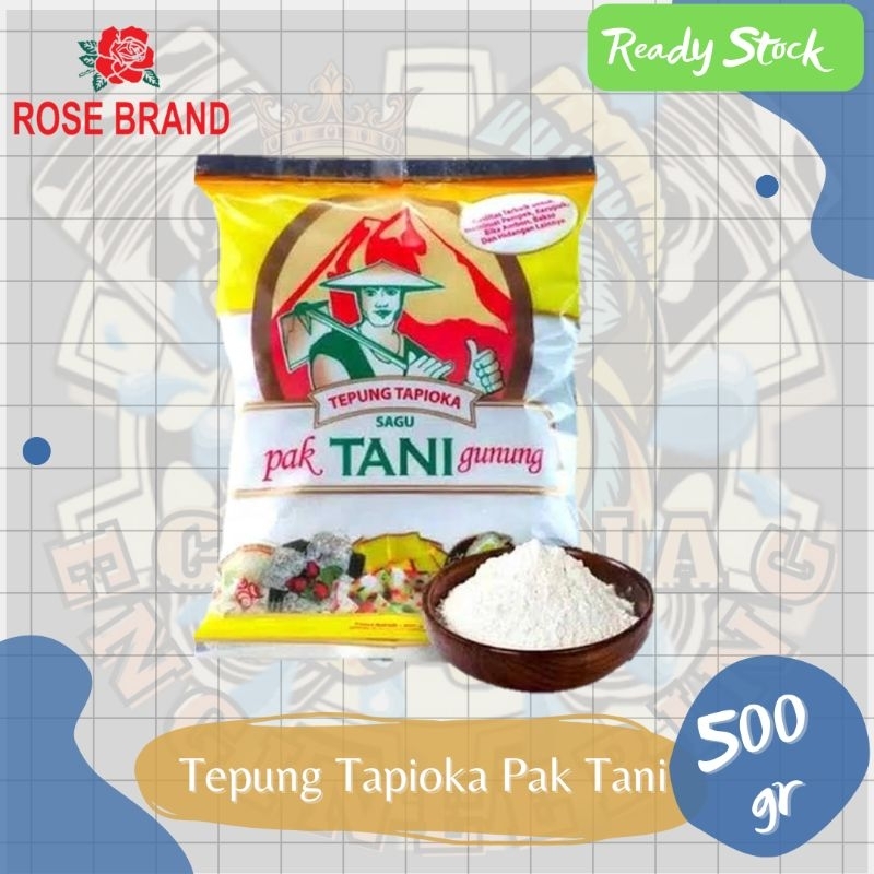 

Tepung Tapioka Cap Pak Tani Gunung | Sagu Pak Tani 500g