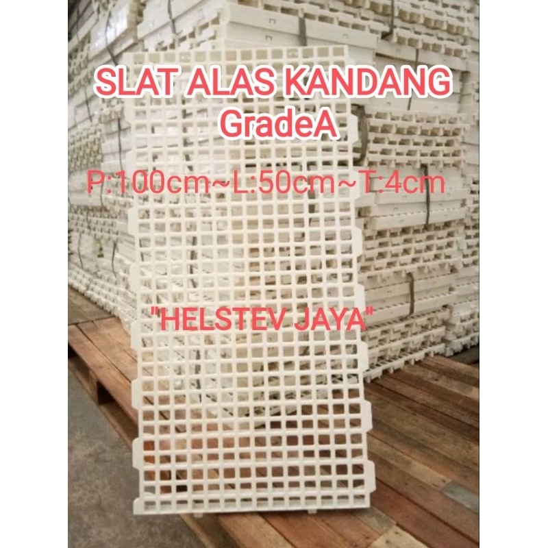 TRY SLAT PLASTIK TATAKAN ALAS KANDANG HEWAN AYAM KAMBING DOMBA KELINCI BABI ANJING