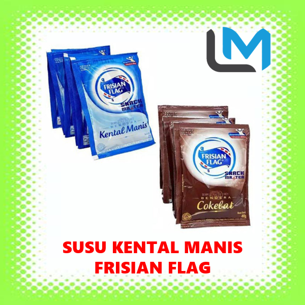 

SUSU BENDERA FRISIAN FLAG KENTAL MANIS RASA COKLAT / VANILA SACHET RANDOM