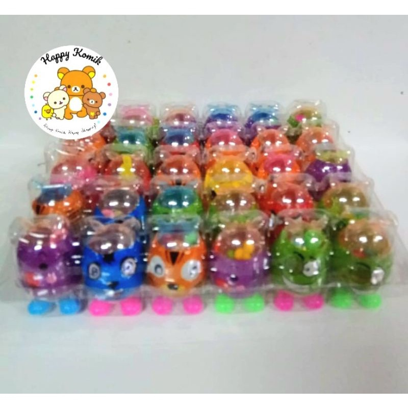 

Permen Cemilan Snack Telur Binatang Animal Egg Rasa Buah (isi 30 pcs)