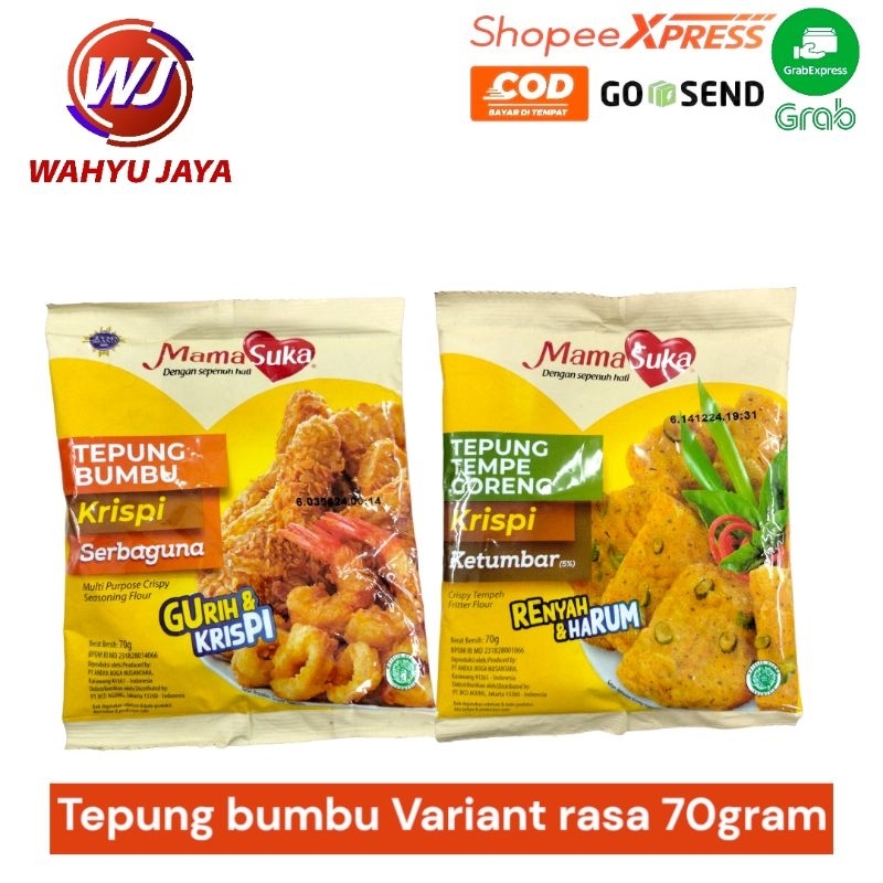 

tepung bumbu krispi serbaguna,tepung krispi tempe goreng