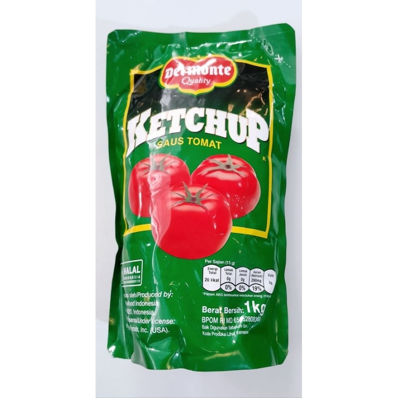

Delmonte Ketchup Saus Tomat 1kg