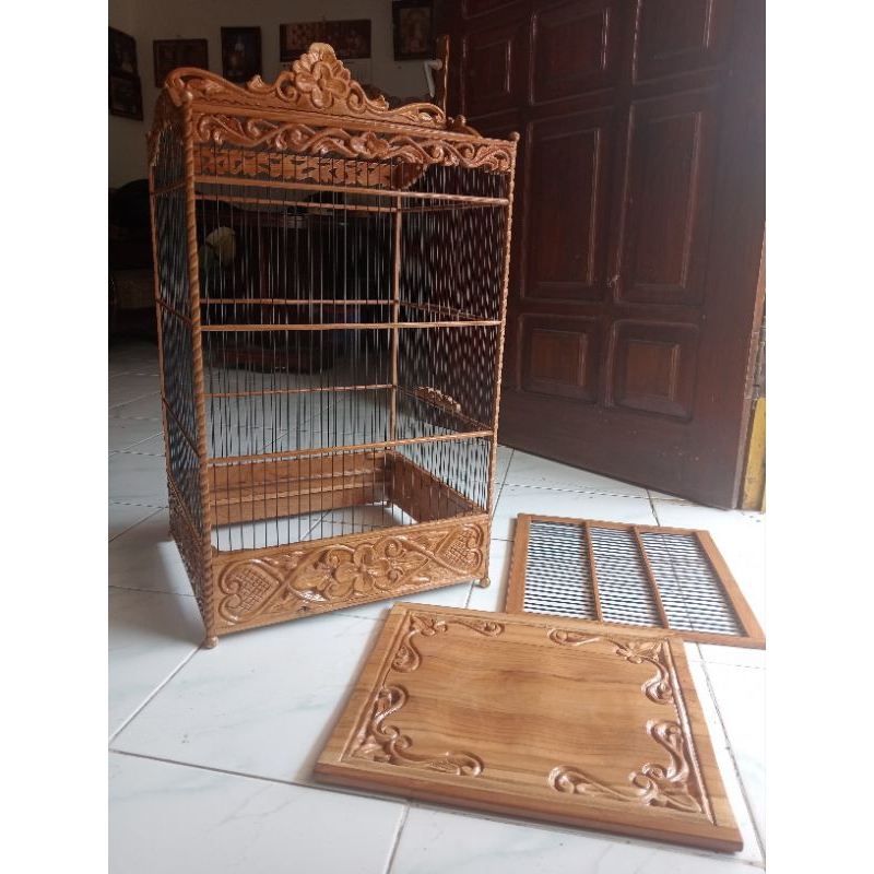 sangkar ukir gepengan