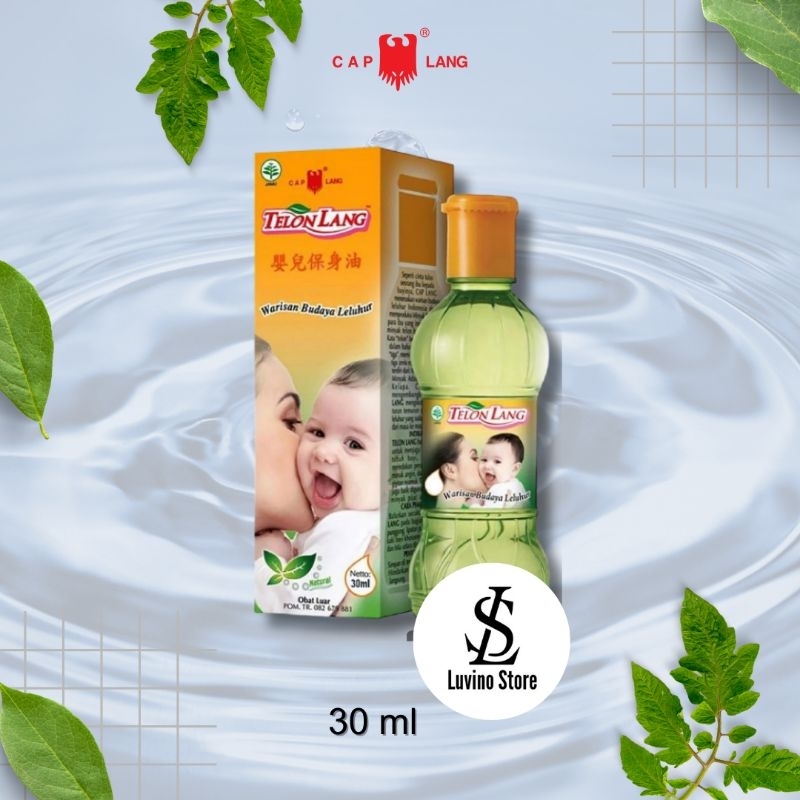 Minyak Telon Cap lang 30 ml - Caplang Telon Lang 30 ml