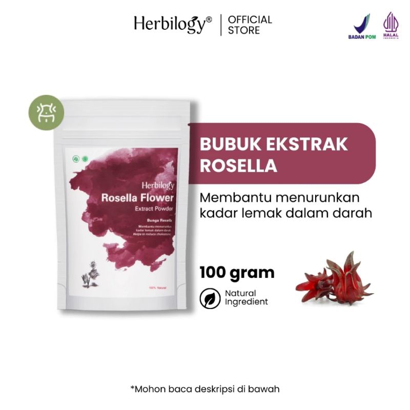 

Herbilogy Rosella Extract Powder 100gr