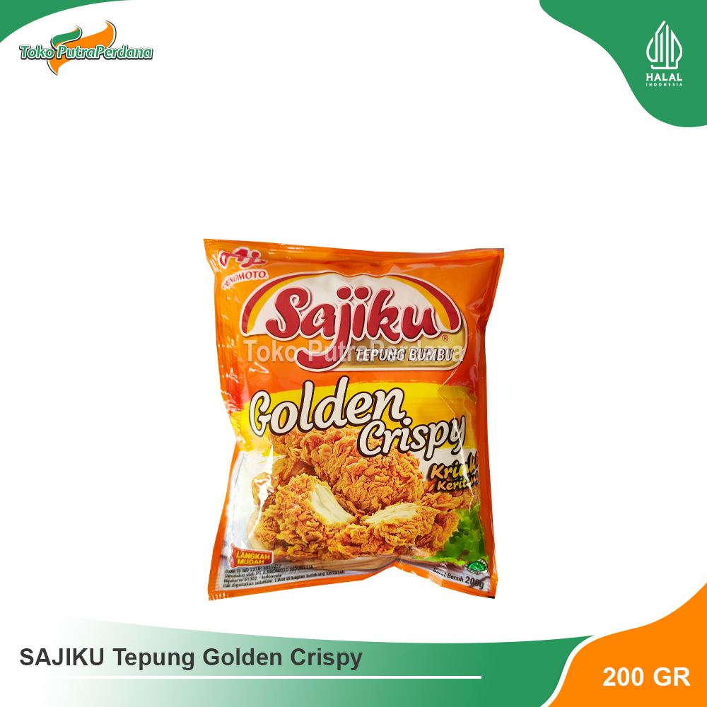 

SAJIKU Tepung Bumbu Golden Crispy 200gr