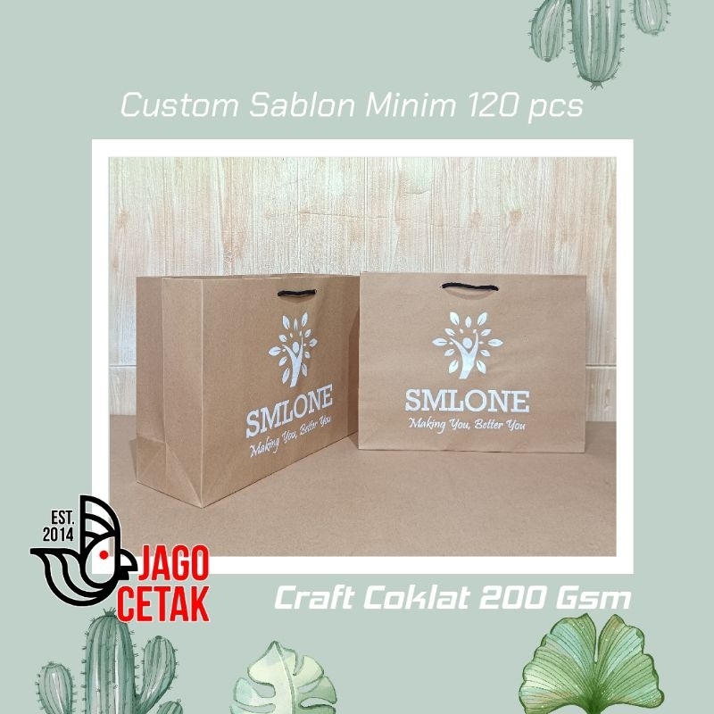 

Paperbag 33x12x26 sablon 1 sisi /2sisi