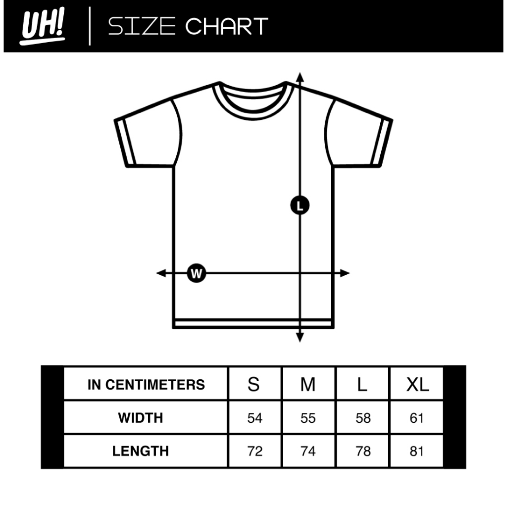 UH! Tshirt Heavyweight Cotton - Faces