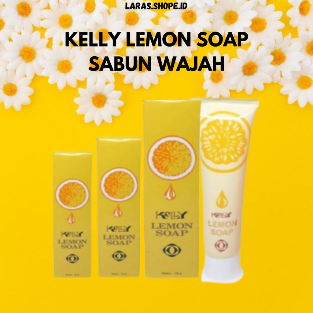 KELLY LEMON SOAP/SABUN CUCI MUKA LEMON KELLY
