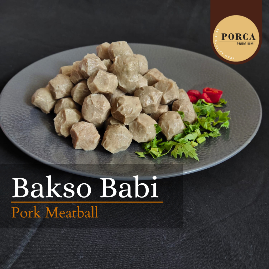

Bakso Baso Babi Bali Pork Meatball 250gr