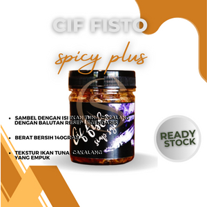 

[Ciferfood] CIf Fisto/Tuna Spicy Plus - 140gram
