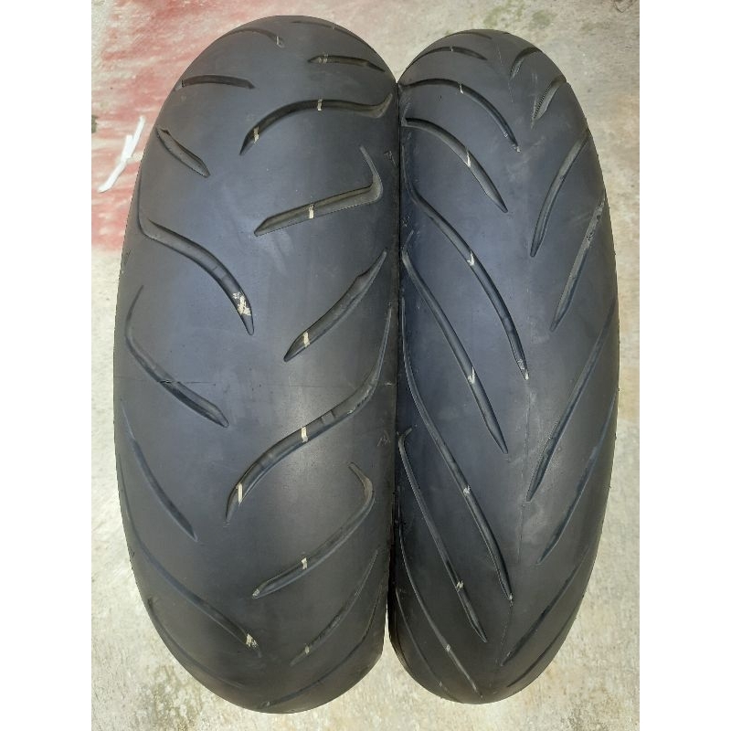 DUNLOP SPORTMAX D222. 160/60-17 & 120/70-17 produksi 2023 no minus
