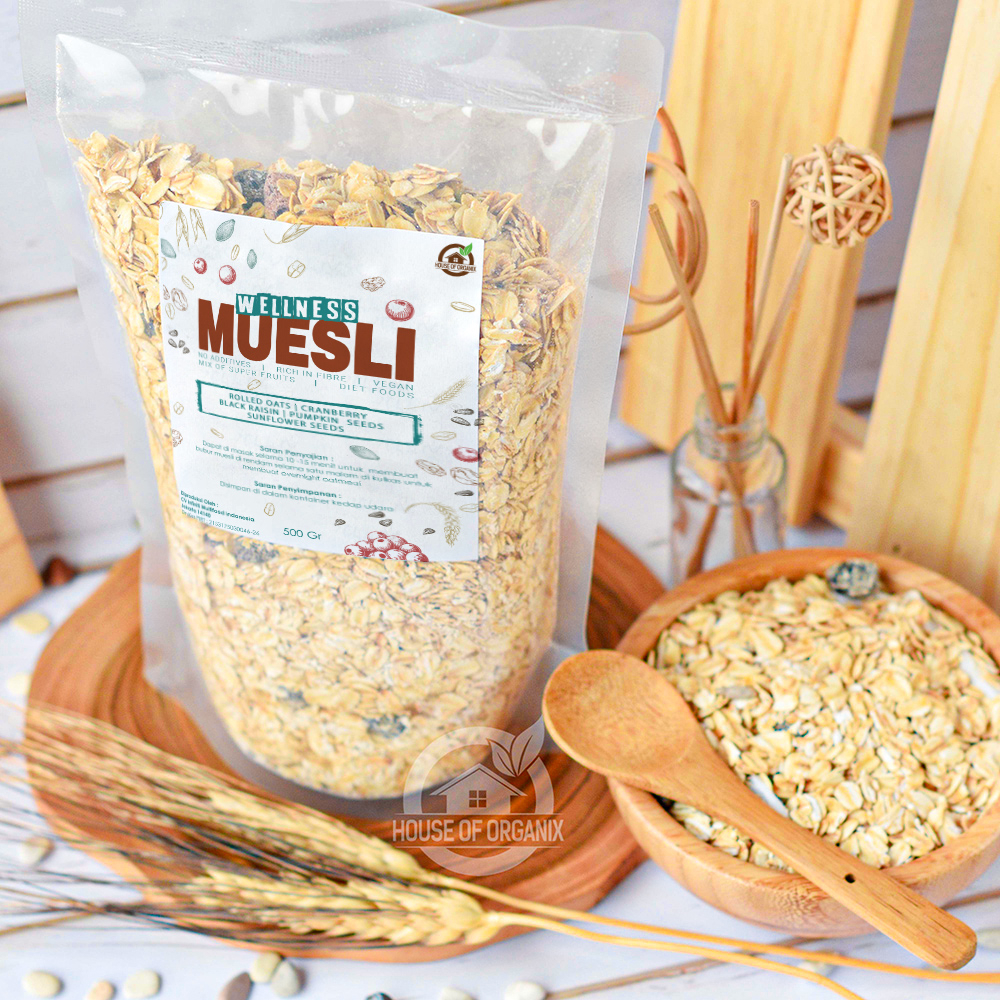 

Wellness Muesli 500gr