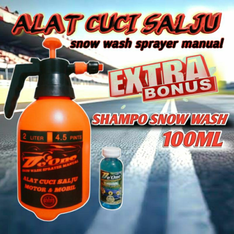 ALAT CUCI SALJU SPRAYER MANUAL
