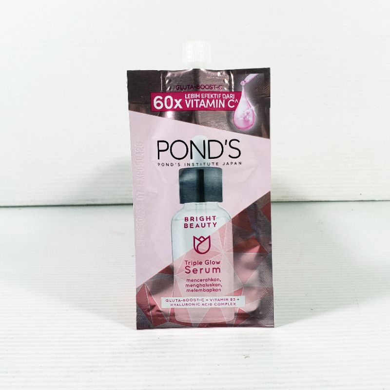 Pond's Ponds Bright Beauty Triple Glow Serum 7.5gr Sachet