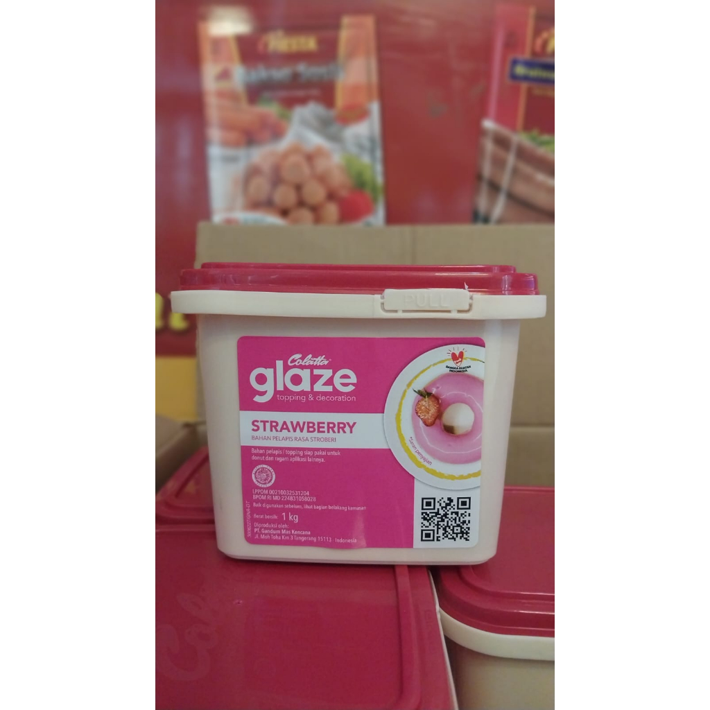 

Glaze Colatta Strawberry 1kg