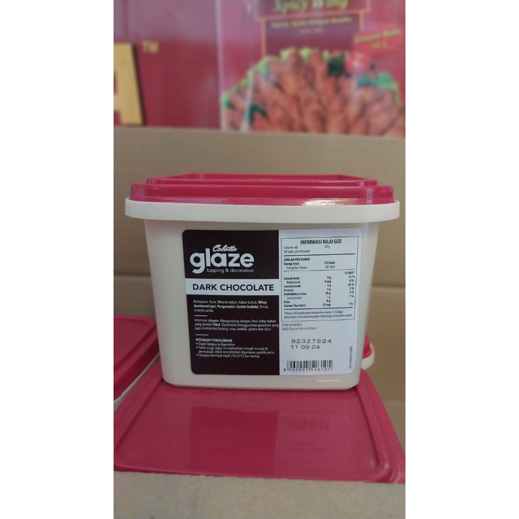 

Glaze Colatte Dark Chocolate 1kg