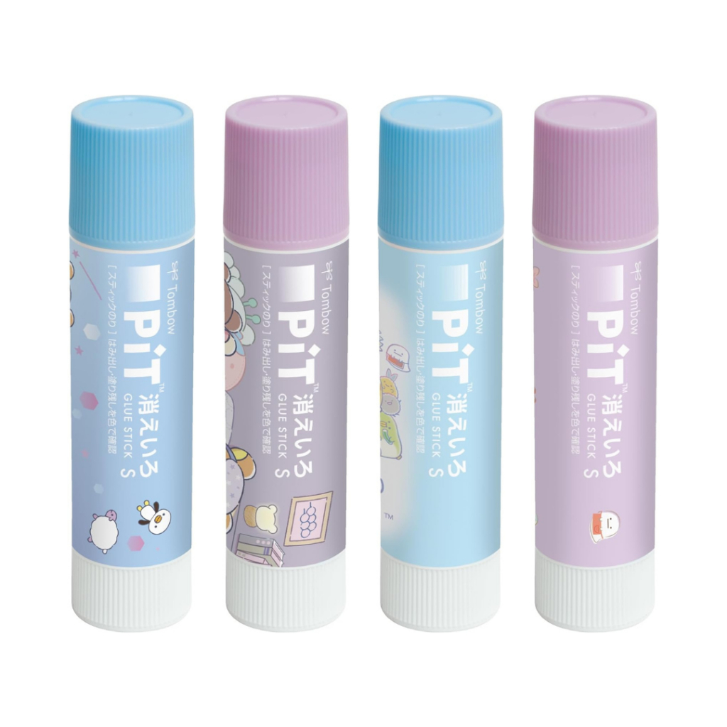 

Tombow Kieiro Pit Slim San-X Rilakkuma Sumikko Gurashi Sleepover Mysterious Friends Glue Stick Paper