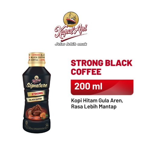 

Kapal Api Signature Strong Black Coffee 200 ml