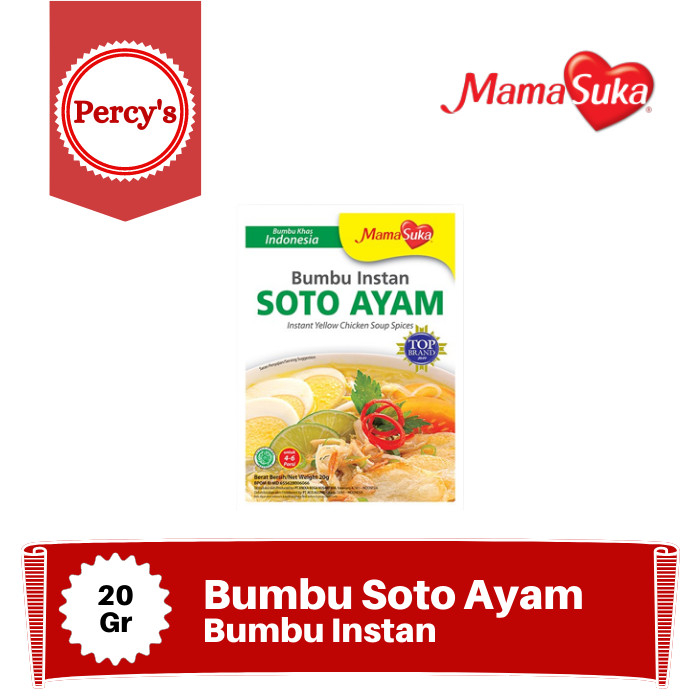 

MamaSuka - Bumbu Soto Ayam 20 gr