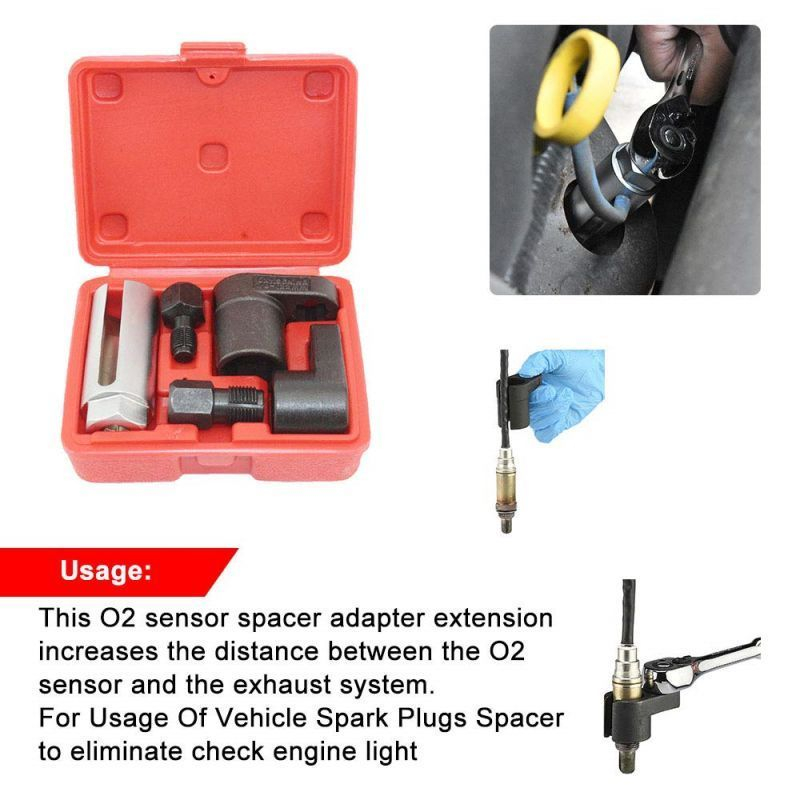 5Pcs/Set Kunci Sensor O2 Kunci Oksigen Sensor Kunci Sensor O2 Mobil Kunci Sensor Oksigen Mobil