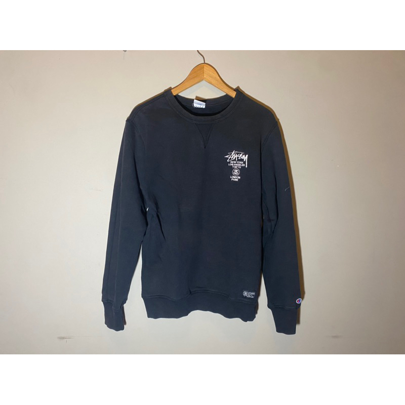 Stussy x Champion Crewneck