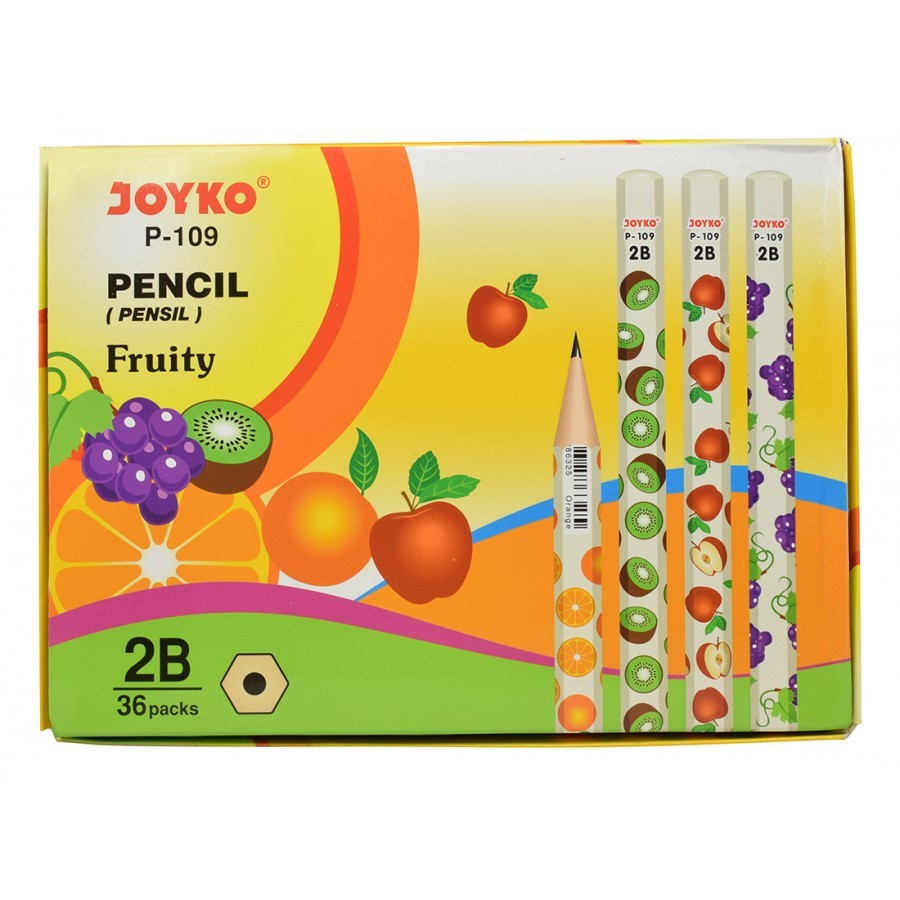 

Pensil 2B joyko fruity P-109