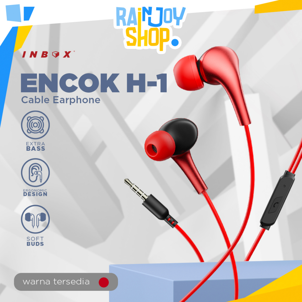 Inbox Cable Earphone Encok H-1