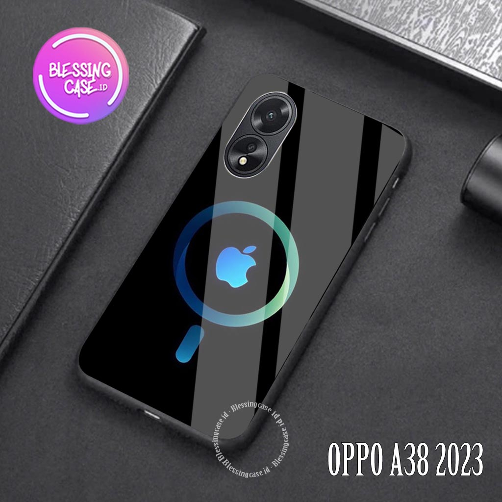 [BSC-09] Softcase Glass kaca OPPO A38 - [Kamera Protect]  OPPO A38  - pelindung hp OPPO A38   Softca