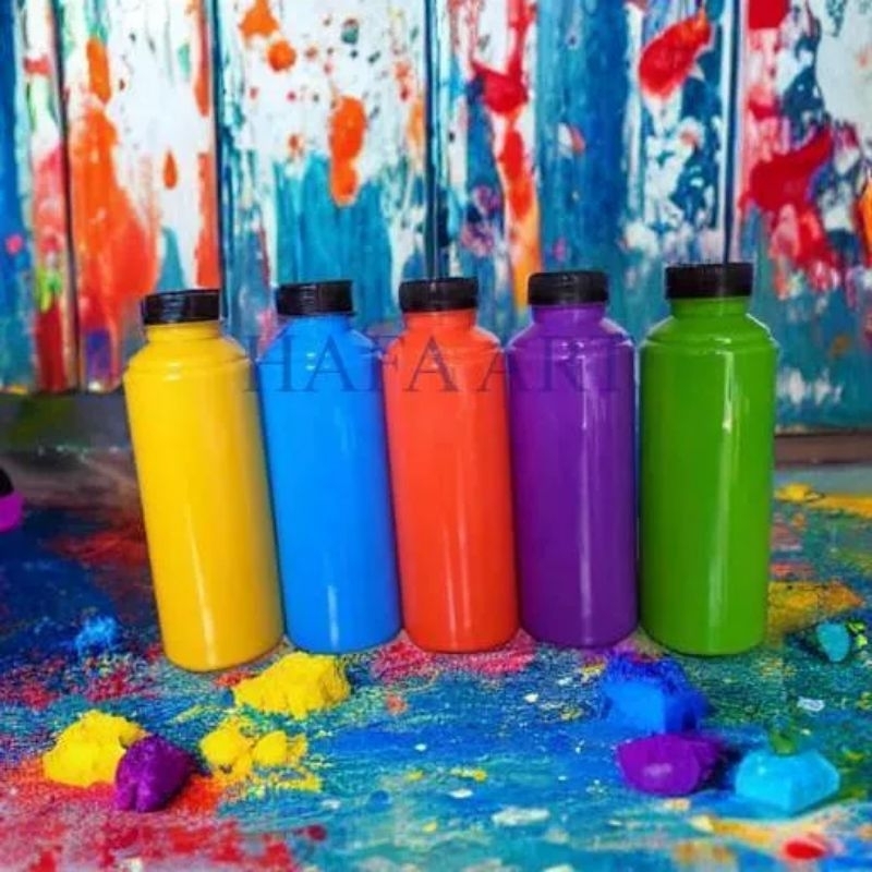 

Cat lukis kanvas kayu tembok ukuran 250ml