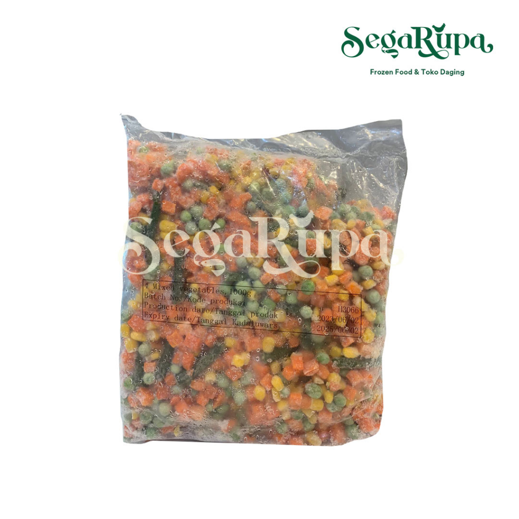

MIX VEGETABLE 1kg - SEGARUPA FROZEN FOOD & TOKO DAGING