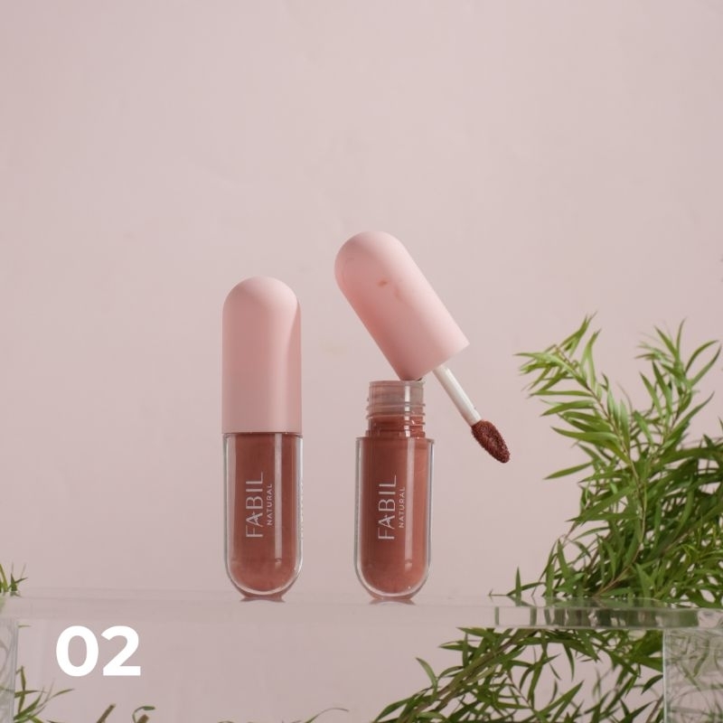 MORINGA LIP MATTE FABIL SHADE 02 BALQIS NUDE KECOKLATAN