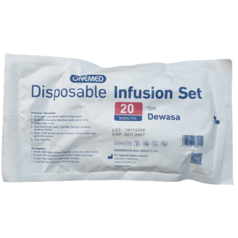 Infus Set Dewasa Onemed Y Type Infus Set Anak Selang Infus Infusion