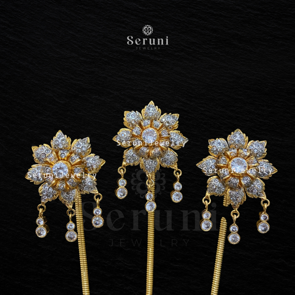 CUNDUK MENTUL KEMBANG GOYANG AKSESORIS PENGANTIN CM07