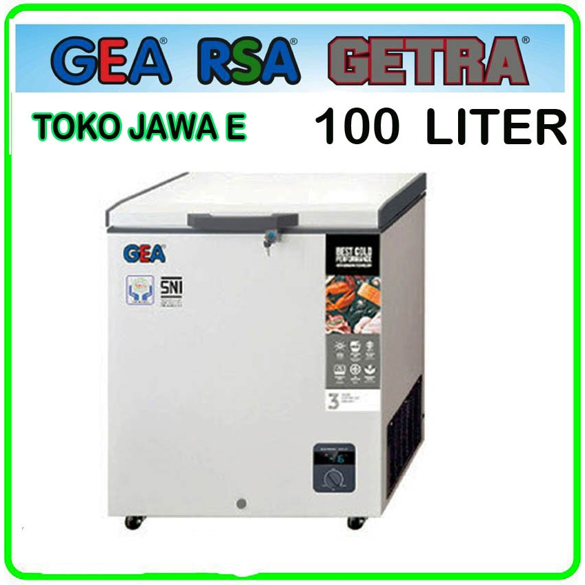 GEA CHEZT FREEZER/FREEZER BOX GEA AB 108R - Kapasitas 100 Liter