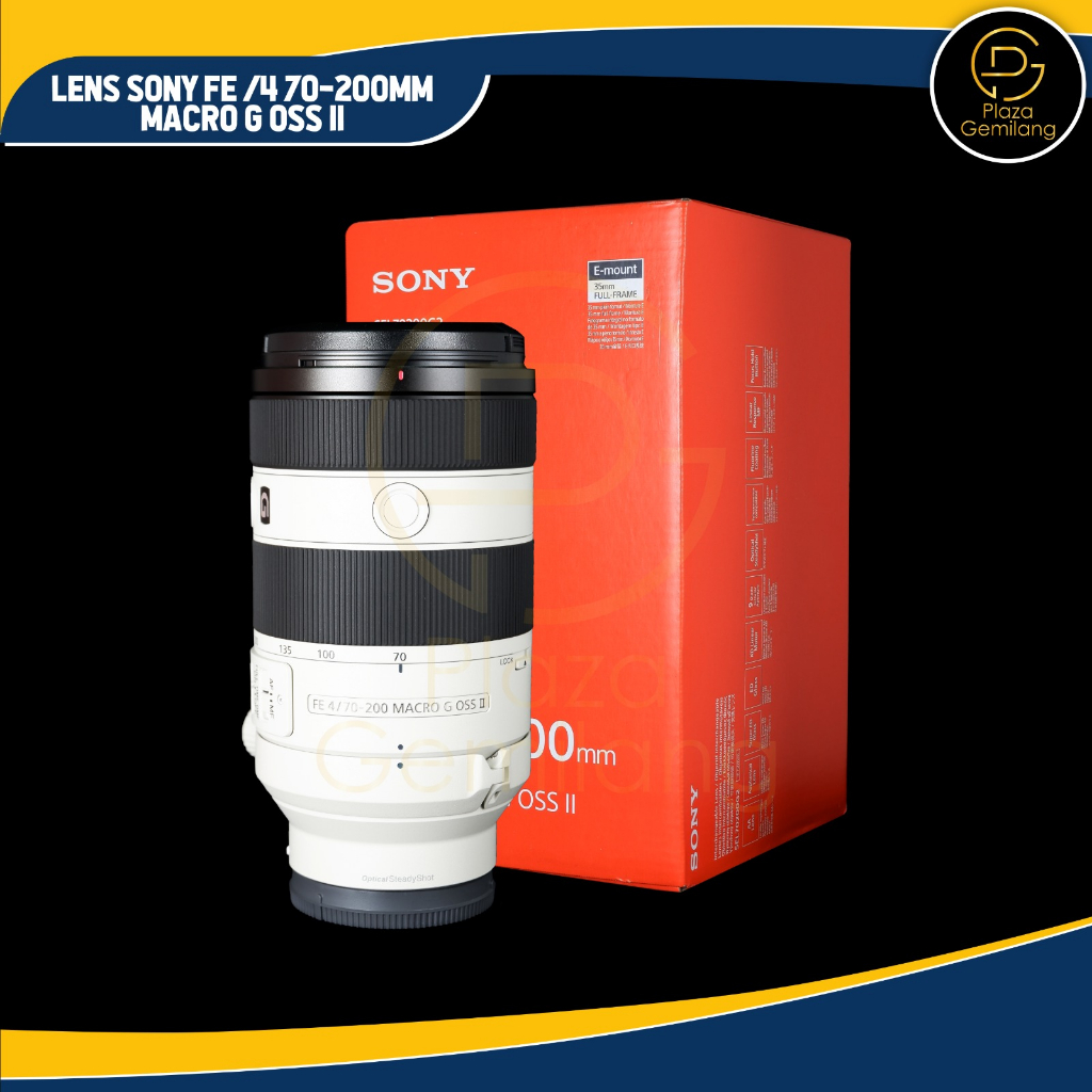 Sony FE 70-200mm f4 Macro G OSS II Lens Sony FE Sony 70-200 mm f/4