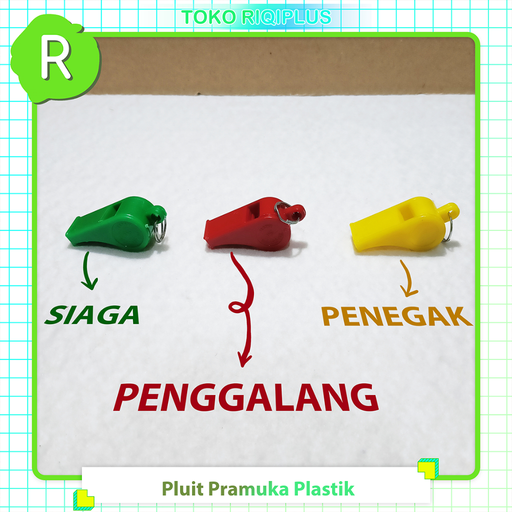 Pluit Pramuka Siaga,Penggalang,dan Penegak